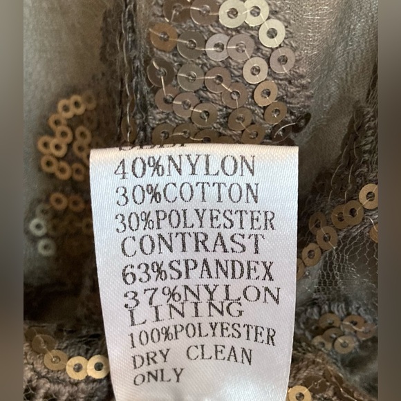 Tadashi Shoji Size 12 Sequin Cocktail Dress - Picture 12 of 16